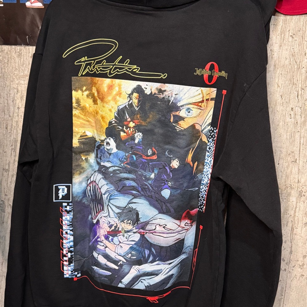 Primitive x Jujutsu Kaisen "Cursed" hoodie NWT - size Medium